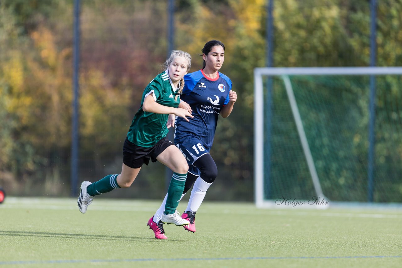 Bild 119 - wU19 Rissener SV - VfL Pinneberg : Ergebnis: 9:1